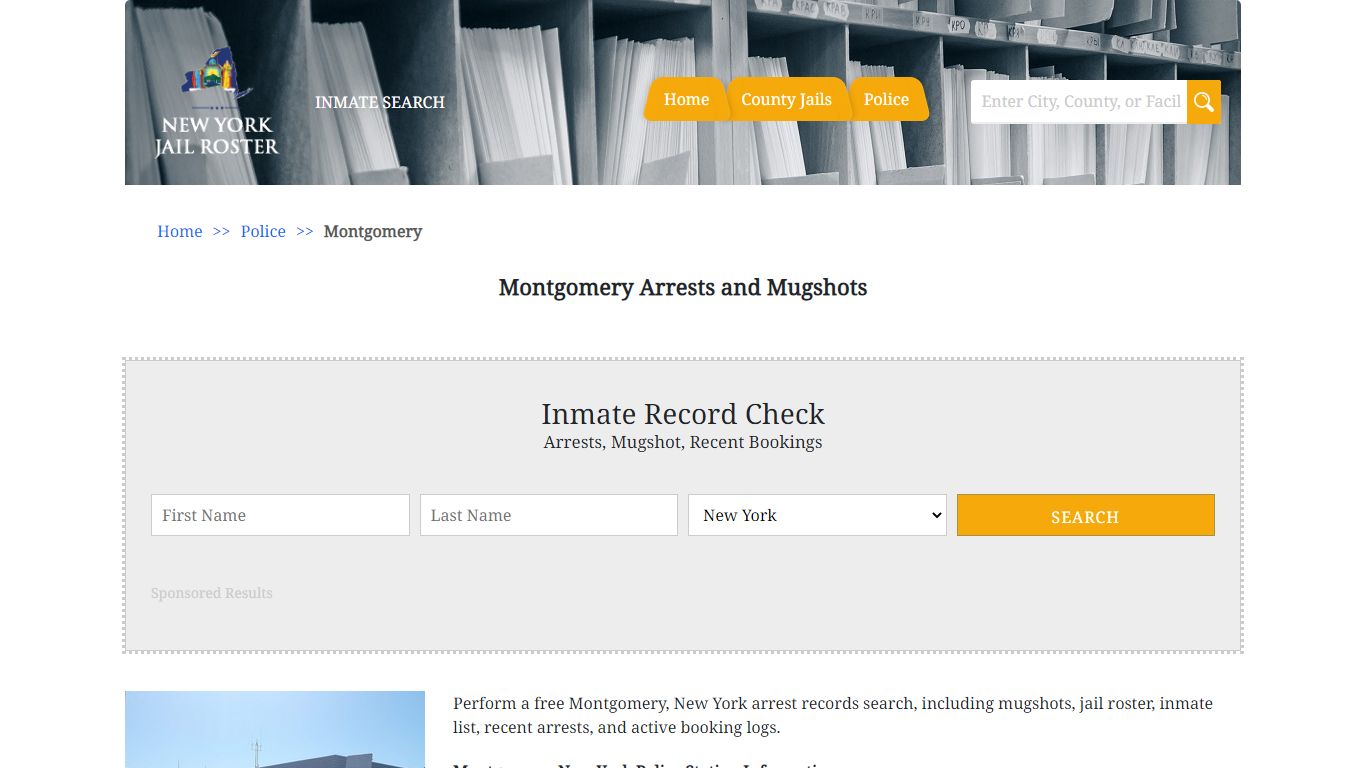 Montgomery Arrests and Mugshots | Jail Roster Search